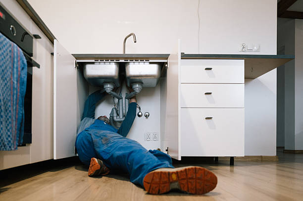 Professional Drain Cleaning technician working in Saltsburg, PA